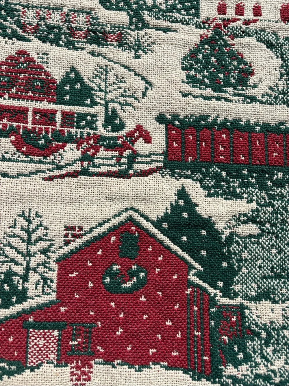 Windham Trading Co. Silent Night Wall Tapestry 21x28 with Wooden Dowel
